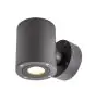 SLV Sitra Up/Down Wandleuchte Aluminium Grau 18W 976lm - 830 Warmweiß | Außenbeleuchtung